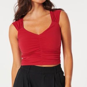 Red Hollister Tank
